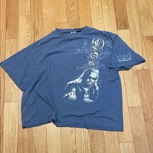 Gildan Men's Navy Graphic Tee